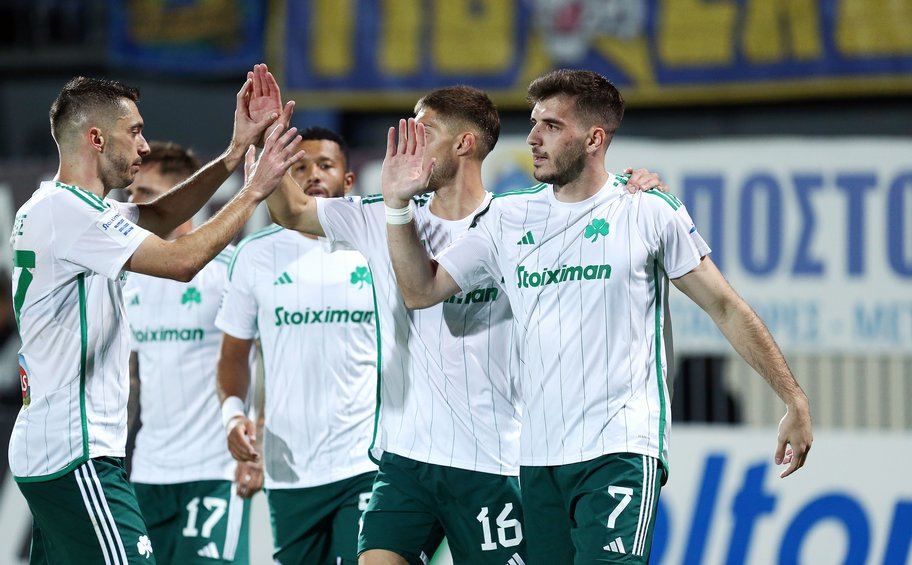 Super League: Εμφατική πράσινη «επιστροφή» στις νίκες - Ο Παναθηναϊκός κέρδισε 4-1 τον Αστέρα στην Τρίπολη