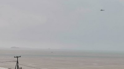 Εύβοια- Πτώση ελικοπτέρου: Τα σόναρ των σκαφών του Λιμενικού εντόπισαν συντρίμμια του ελικοπτέρου –ΒΙΝΤΕΟ