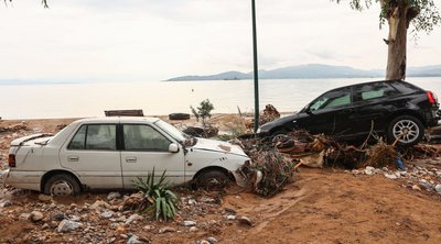 Μεγάλες καταστροφές σε Θεσσαλία και Βόρεια Εύβοια από το πέρασμα της κακοκαιρίας «Elias» - Βουτηγμένος στη λάσπη ο Βόλος - BINTEO