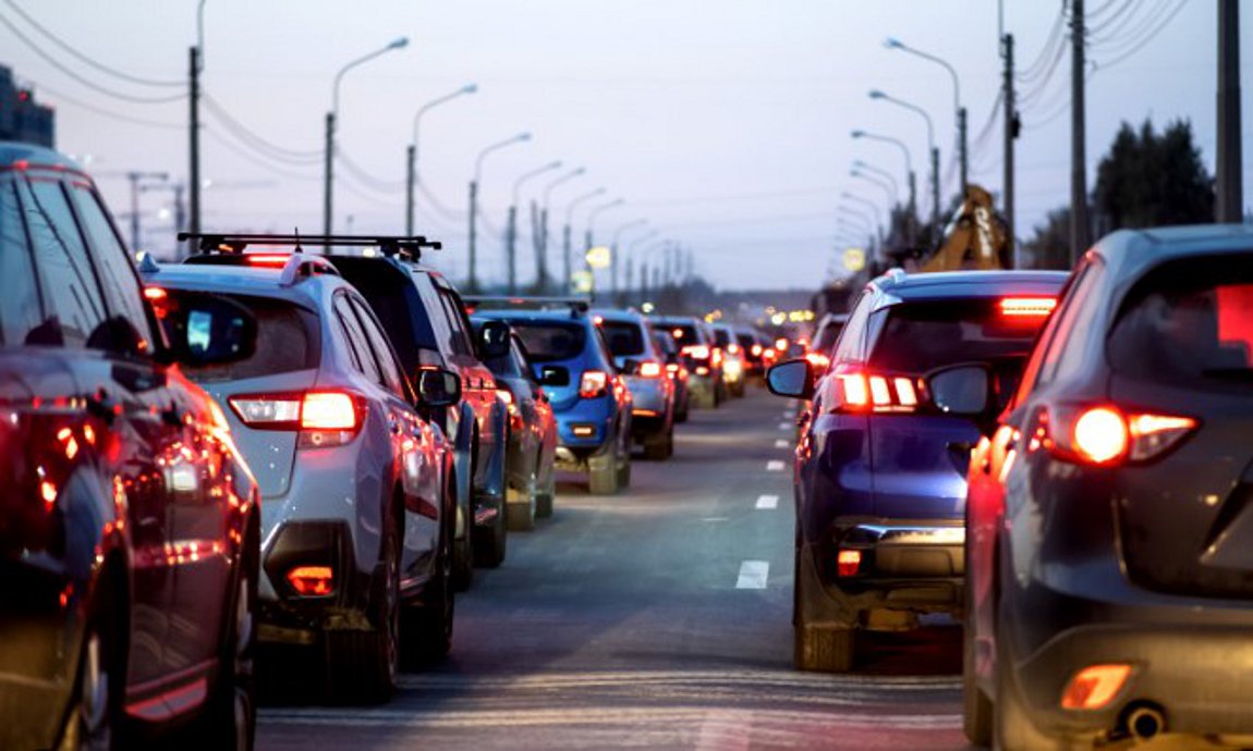 Μποτιλιάρισμα στην Λεωφόρο Αθηνών