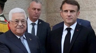 Μακρόν: Απηύθυνε συλλυπητήρια στον Παλαιστίνιο πρόεδρο Αμπάς 