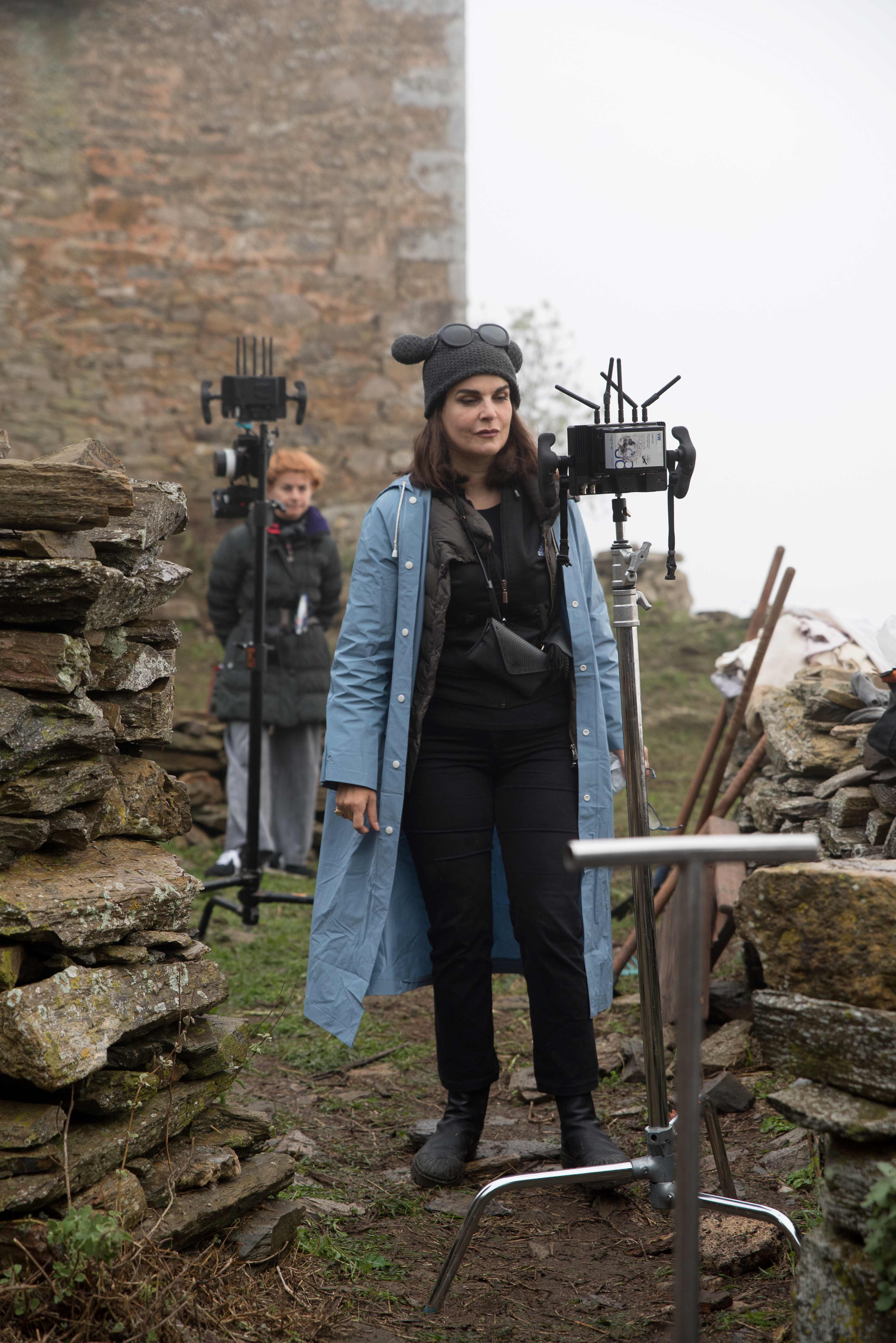 Την ώρα των γυρισμάτων Την ώρα των γυρισμάτων