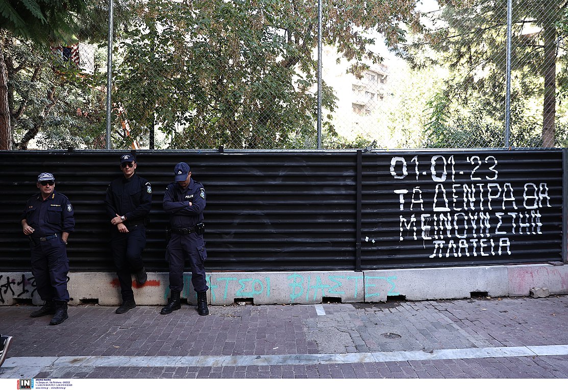 Συνεχίζονται κανονικά τα έργα κατασκευής του σταθμού Μετρό στα Εξάρχεια