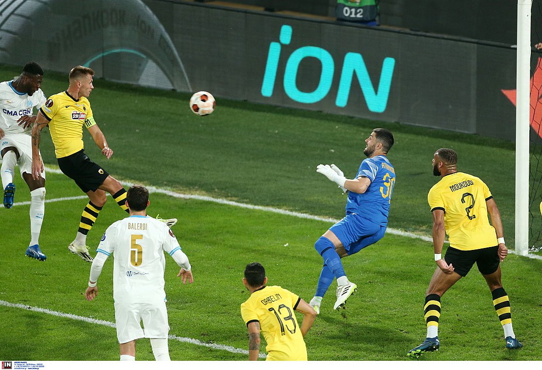 Europa League (4η αγωνιστική): ΑΕΚ – Μαρσέιγ 0-1 στο πρώτο 45λεπτο