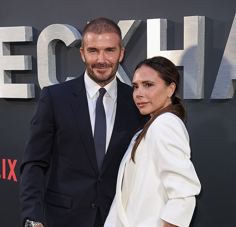 H Victoria Beckham και ο David Beckham παρευρέθηκαν στην πρεμιέρα του Netflix 'Beckham' στο Mayfair του Λονδίνου, στις 3 Οκτωβρίου 2023. Photo by Mike Marsland/WireImage
