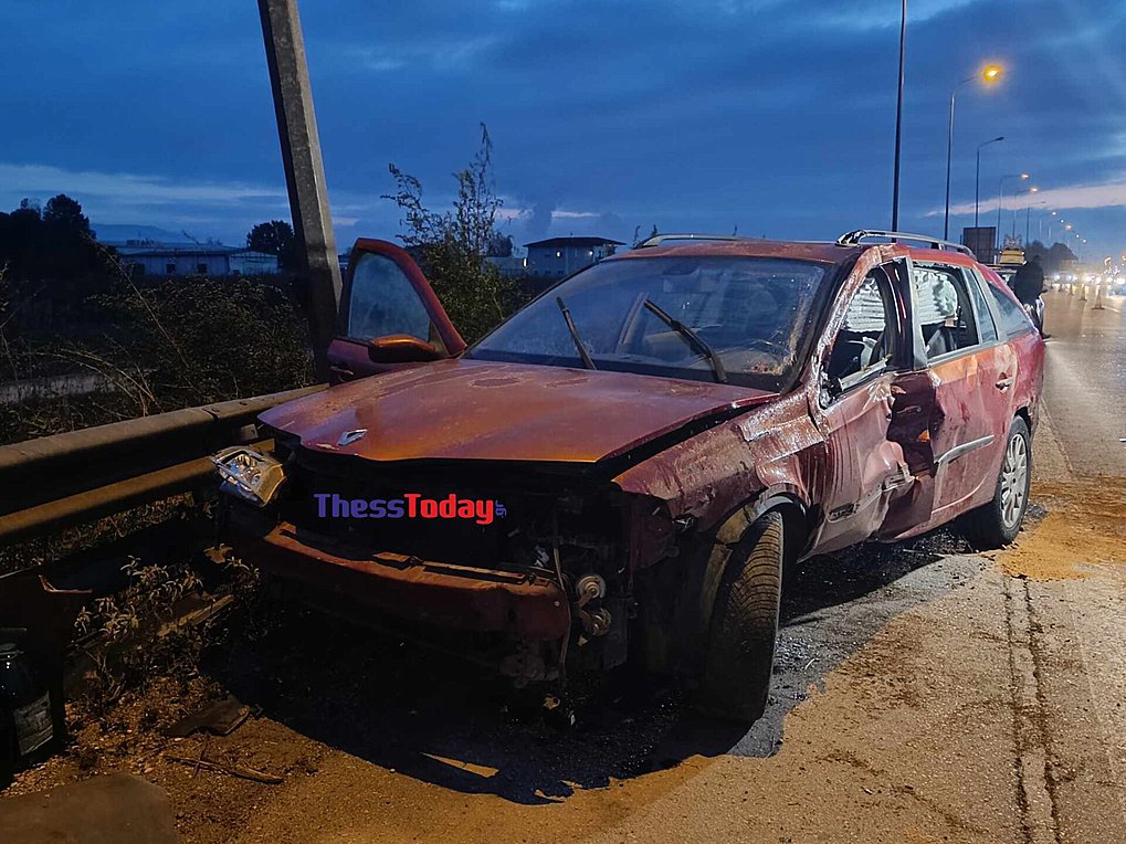 Tραγωδία στη Θεσσαλονίκη: Τροχαίο με έναν νεκρό – Aνετράπη όχημα