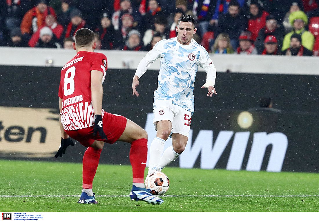 Europa League: Φράιμπουργκ – Ολυμπιακός 4-0 στο πρώτο ημίχρονο