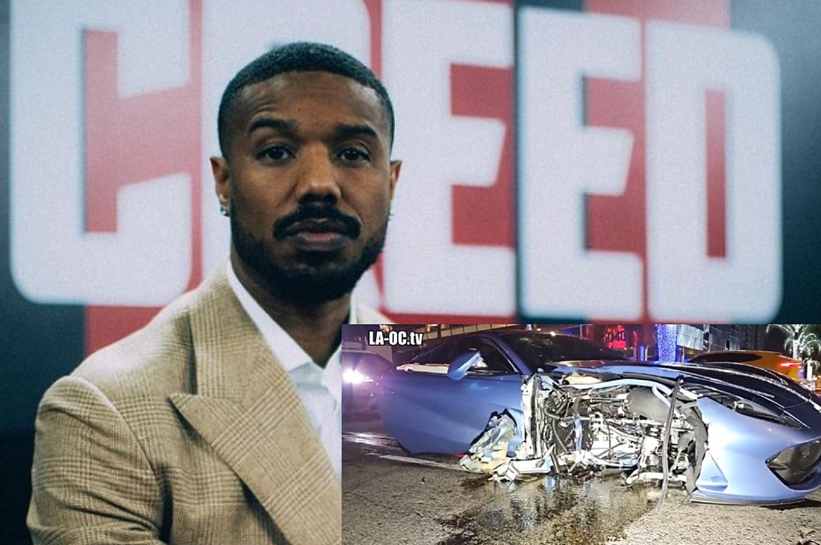 Τροχαίο για τον Michael B. Jordan – Σμπαράλια η Ferrari