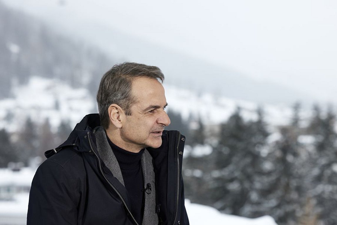 Κυριάκος Μητσοτάκης: Με γρίπη Η1Ν1 επέστρεψε από το Νταβός