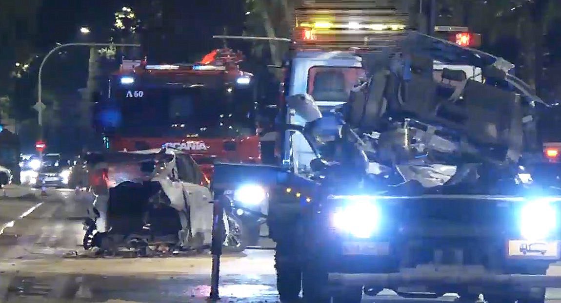 Βίντεο-ντοκουμέντο από το τροχαίο δυστύχημα στην παραλιακή