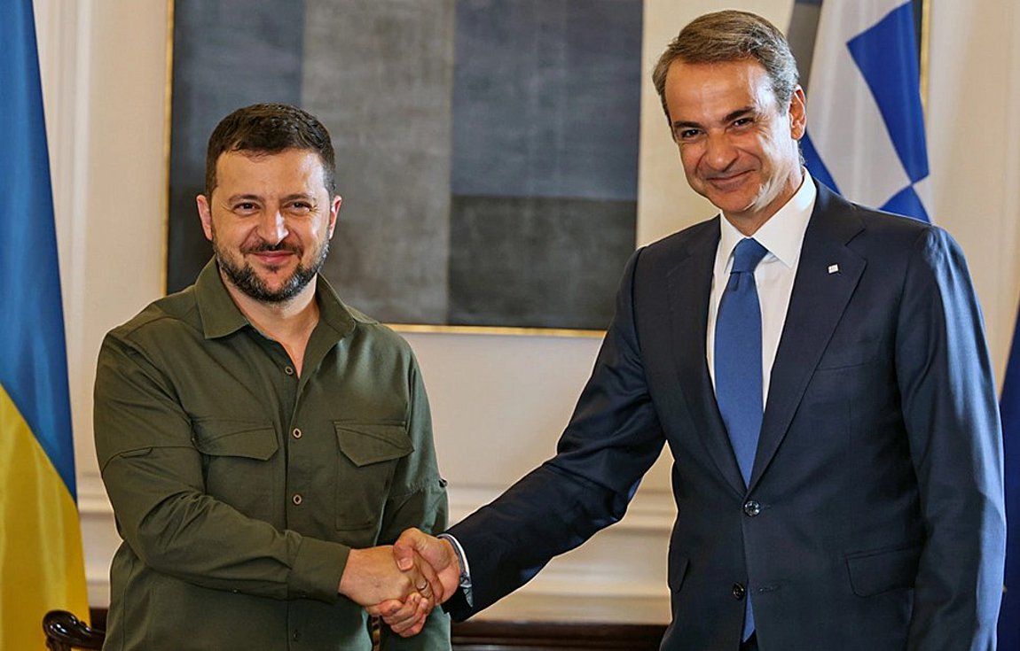 Τηλεφωνική επικοινωνία Μητσοτάκη-Ζελένσκι: «Η Ελλάδα θα συνεχίσει να στηρίζει την Ουκρανία»