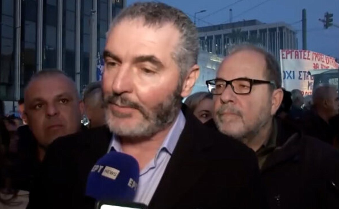 Κλιμάκιο βουλευτών του ΠΑΣΟΚ στο συλλαλητήριο των αγροτών