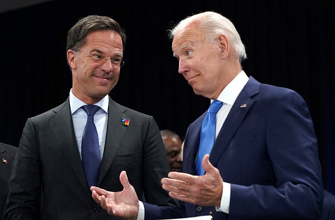 Reuters: Ο Μπάιντεν στηρίζει Ρούτε ως επόμενο επικεφαλής του ΝΑΤΟ