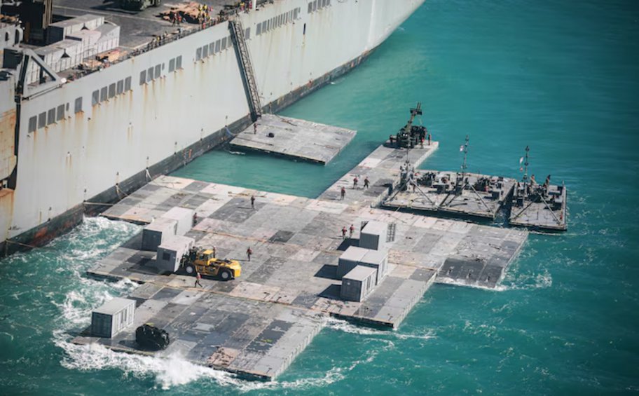 Πεντάγωνο: Το τεχνητό λιμάνι που κατασκευάζει ο στρατός των ΗΠΑ στη Γάζα είναι κατά το 50% έτοιμο 
