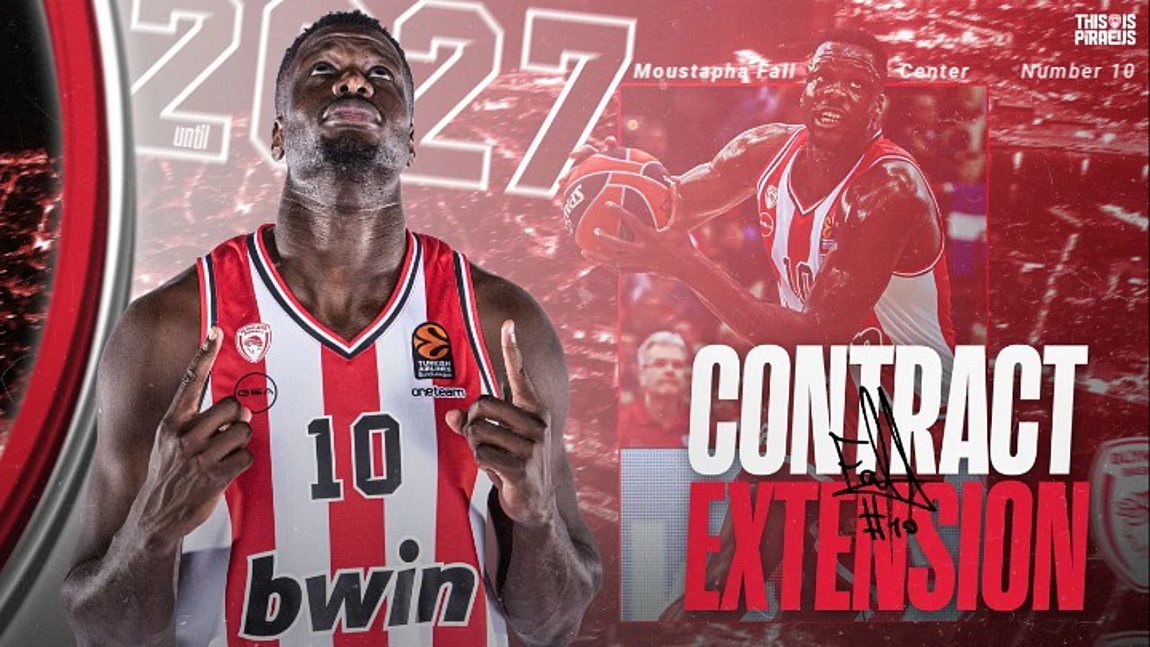 Στον Ολυμπιακό έως το 2027 ο Μουσταφά Φαλ – ΒΙΝΤΕΟ