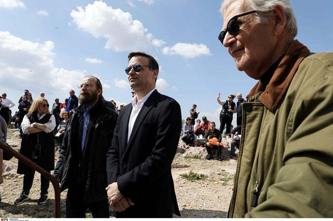 Στον Λόφο του Φιλοπάππου ο Χάρης Δούκας