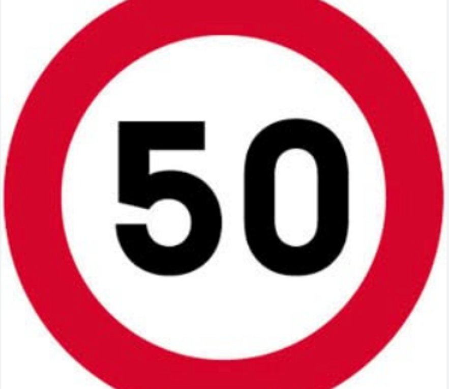 Γνωρίζετε τι σημαίνει η συγκεκριμένη πινακίδα;