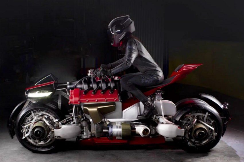 La Moto Volante: μια άγρια ιπτάμενη μοτοσικλέτα