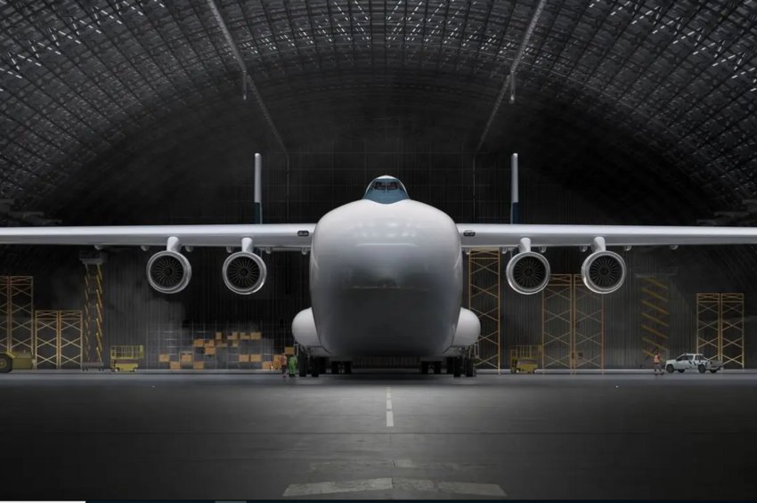 Skytanic: Δείτε το μεγαλύτερο αεροπλάνο του κόσμου - τόσο μεγάλο όσο ένα γήπεδο ποδοσφαίρου