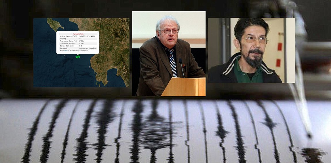 Σεισμός 5,7 Ρίχτερ ανοιχτά της Ηλείας - Αισθητός και στην Αττική - Τι είπαν στον realfm 97,8 Τσελέντης, Χουλιάρας 