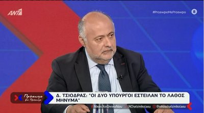 Δημήτρης Τσιόδρας: «Οι δυο υπουργοί έστειλαν το λάθος μήνυμα»