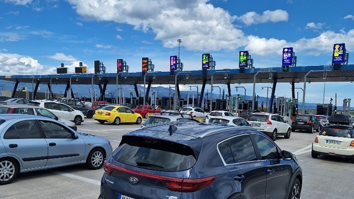 Εγνατία οδός: Σε ισχύ νέες αυξημένες τιμές σε 18 σταθμούς διοδίων