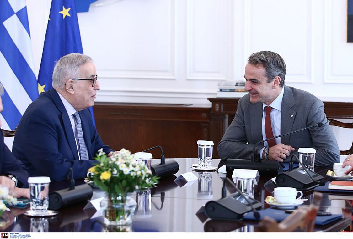 Συνάντηση Μητσοτάκη με τον ΥΠΕΞ του Λιβάνου