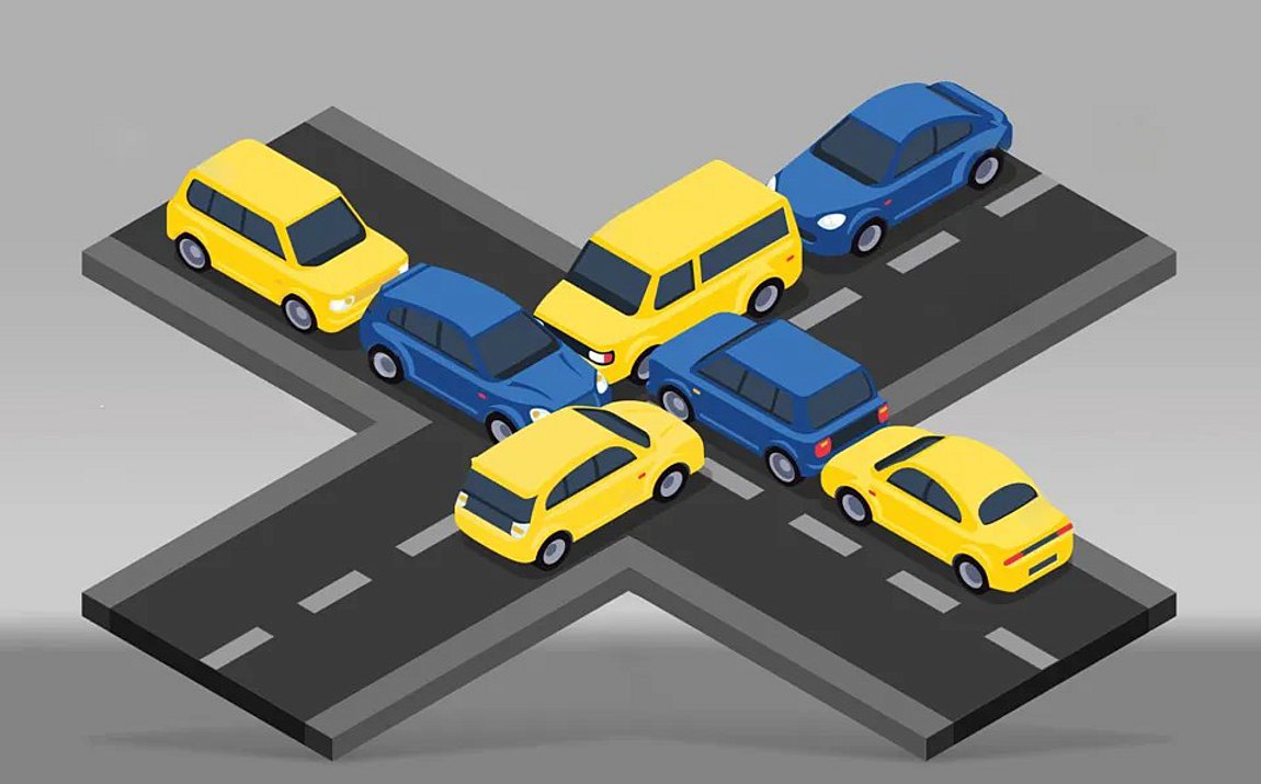 Τεστ: Ποιο αυτοκίνητο πρέπει να μετακινηθεί πρώτο;