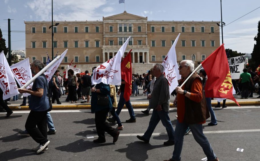 Ολοκληρώνονται οι συγκεντρώσεις στο κέντρο της Αθήνας - ΦΩΤΟ-ΒΙΝΤΕΟ