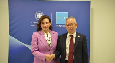 Συνάντηση Κεφαλογιάννη με τον νέο πρέσβη της Ιαπωνίας