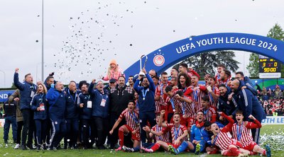 H UEFA συνεχάρη την Κ19 του Ολυμπιακού για το Youth League 