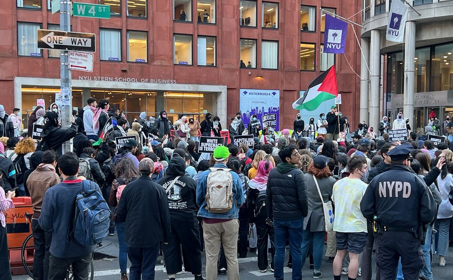 Νέα Υόρκη: Πάνω από 130 συλλήψεις μετά από διαδηλώσεις υποστήριξης των Παλαιστινίων