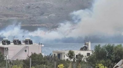 Μεγάλη φωτιά στα Χανιά - Μήνυμα του 112 - Εκκενώθηκε οικισμός - ΒΙΝΤΕΟ και ΦΩΤΟΓΡΑΦΙΕΣ