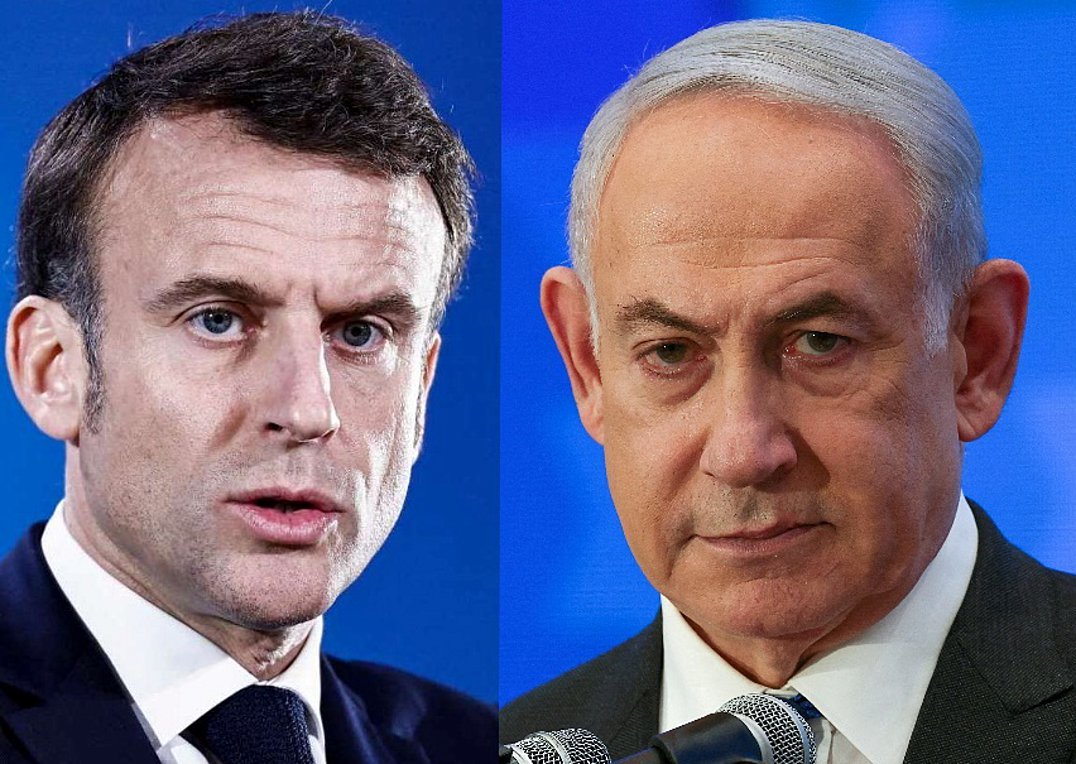 Μακρόν σε Νετανιάχου: Να αποφευχθεί η κλιμάκωση της βίας στη Μέση Ανατολή