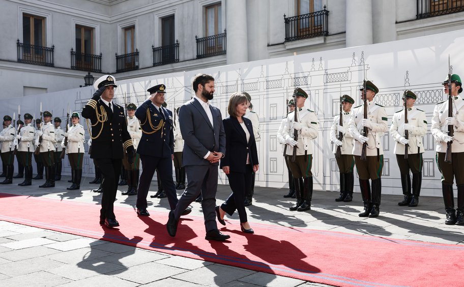 Επίσημη επίσκεψη της Κατερίνας Σακελλαροπούλου στη Χιλή 