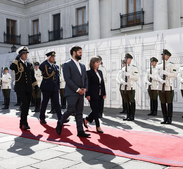 Επίσημη επίσκεψη της Κατερίνας Σακελλαροπούλου στη Χιλή 