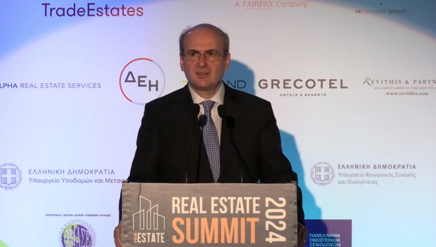 2ο συνέδριο Real Estate - Χατζηδάκης: Η κυβέρνηση εφαρμόζει στεγαστική πολιτική με προγράμματα ύψους 2,25 δισ. ευρώ