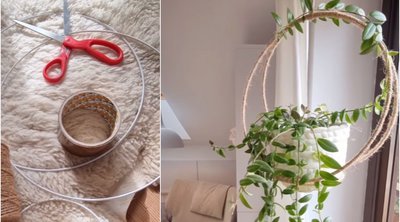 DIY: Πώς να φτιάξετε κρεμαστές γλάστρες για το σπίτι και το μπαλκόνι σας