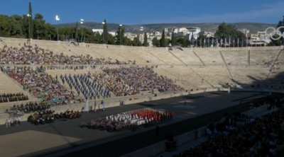 Live: Η τελετή παράδοσης της Ολυμπιακής Φλόγας