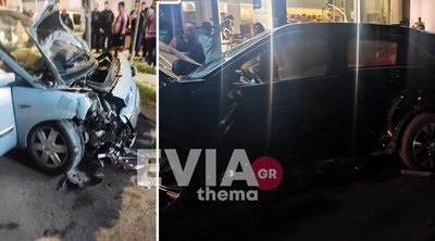 Σοβαρό τροχαίο με 4 τραυματίες στη Χαλκίδα – Επιτέθηκαν στον οδηγό του ενός ΙΧ μετά τη σύγκρουση - ΦΩΤΟ
