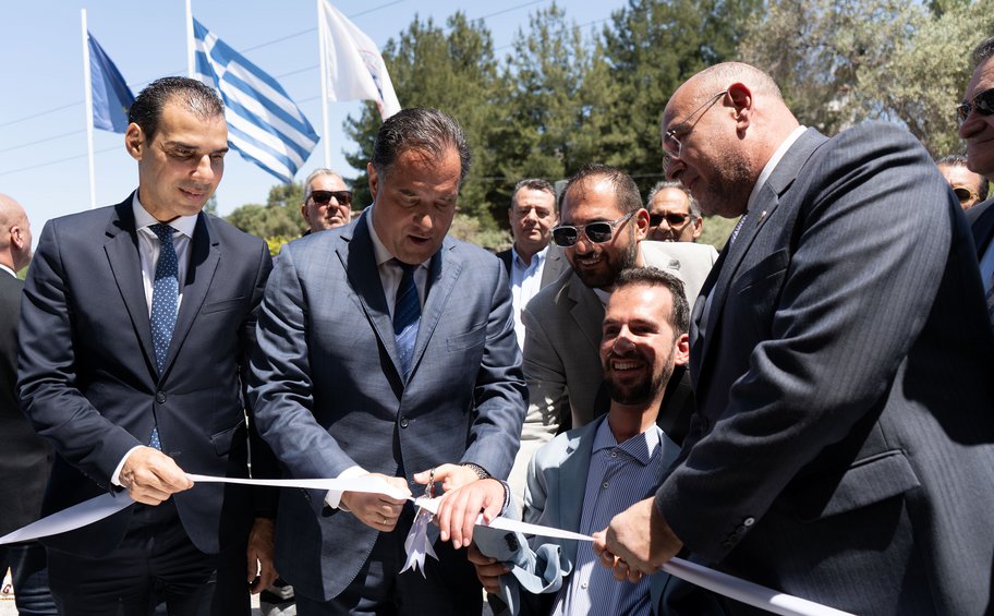 Ο Άδωνις Γεωργιάδης εγκαινίασε το νέο παράρτημα ΕΚΑΒ στη Λέσβο και το συντονιστικό ΕΚΑΒ Βορείου Αιγαίου