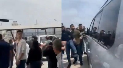 Παλαιστίνιοι φοιτητές λιθοβόλησαν αυτοκίνητα Ευρωπαίων διπλωματών 