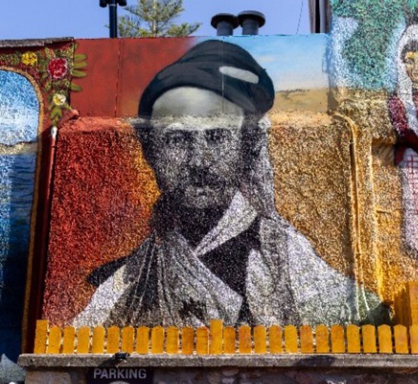 Τοιχογραφίες με έργα του Θεόφιλου στο πάρκο Χατζηδήμου της Μυτιλήνης - Βίντεο