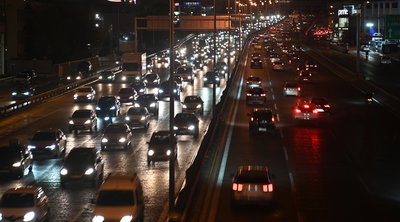 Ιδιαίτερα αυξημένη η κίνηση στην Εθνική οδό Αθηνών-Κορίνθου