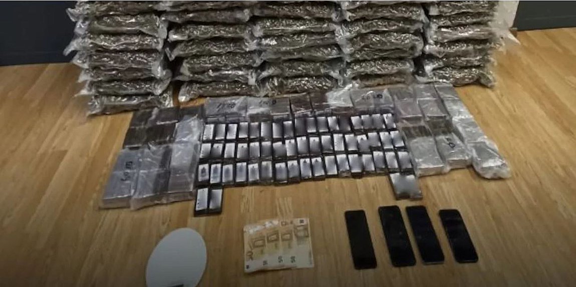 Ζωγράφου: Συνελήφθησαν δύο άτομα για διακίνηση ναρκωτικών – Κατασχέθηκαν 87 κιλά κάνναβης