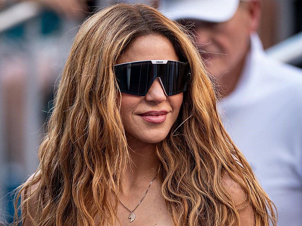 H Shakira στον αγώνα τένις για τον αγώνα Finals of men's singles στο Miami στις 31 Μαρτίου 2024. Photo by Arturo Jimenez/Anadolu via Getty Images
