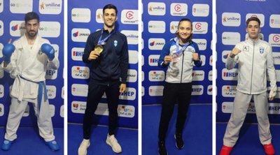 Καράτε: Πρωταθλητές Ευρώπης, Ξένος και Μαστρογιάννης, χάλκινα μετάλλια για Στόλη και Μπαλιώτη