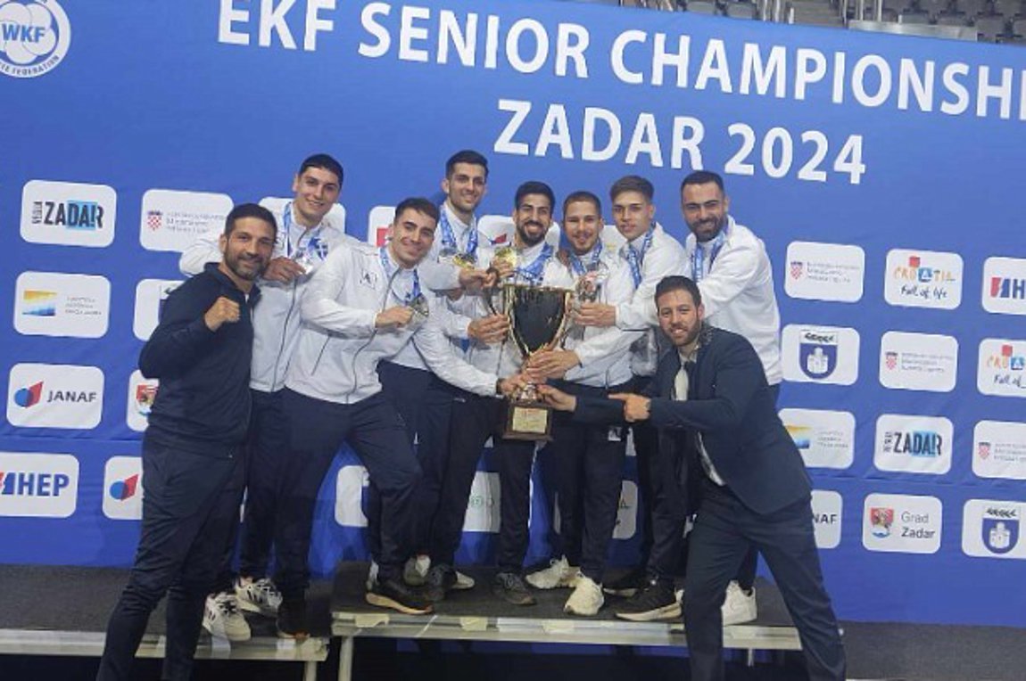 Καράτε: Πέντε μετάλλια και 4η δύναμη στην Ευρώπη η Ελλάδα