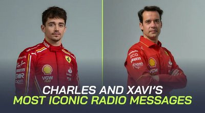 Τα πιο εμβληματικά ραδιοφωνικά μηνύματα των Xavier Marcos Padros και Charles Leclerc