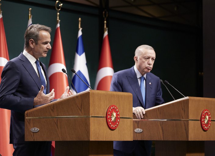 Η κοινή δήλωση Μητσοτάκη-Ερντογάν μετά τη συνάντηση των δύο ηγετών στην Άγκυρα 